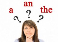 Artículo definido e indefinido en ingles