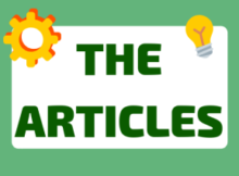 Artículos determinados en inglés