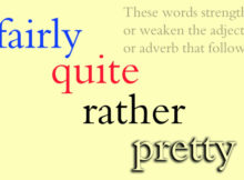 Uso especial de los adverbios